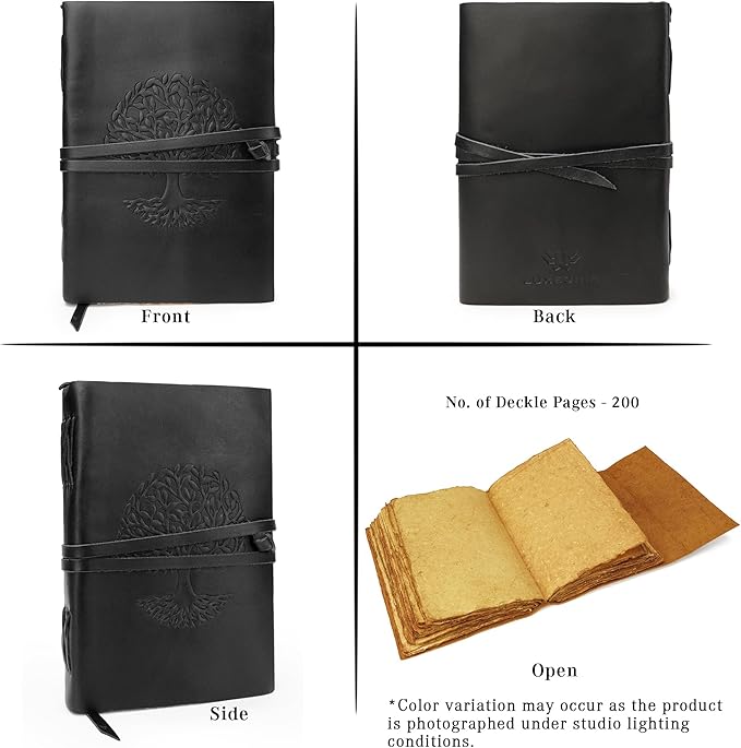 LUXEORIA Tree Of Life Leather Journal - Image 6