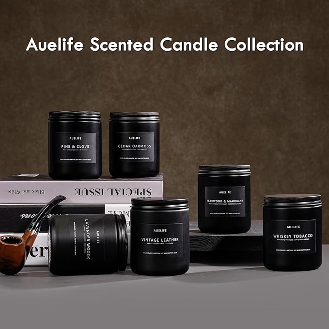 Cedar Oakmoss Candle | Scented Candles - Image 5