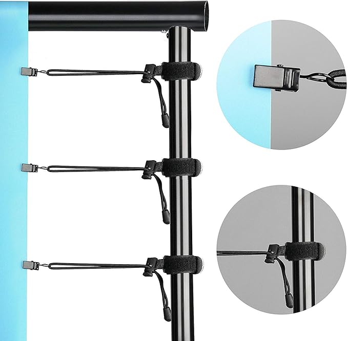 SLOW DOLPHIN Photo Video Studio 12ft x 10ft Heavy Duty Adjustable Photography - Image 7