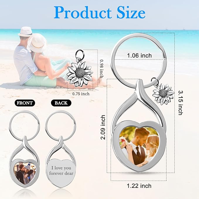 Double Side Custom Keychain - Image 2