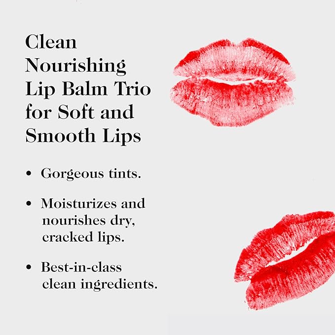 goop Beauty Lip Balm Trio | Clean Moisturizer - Image 2