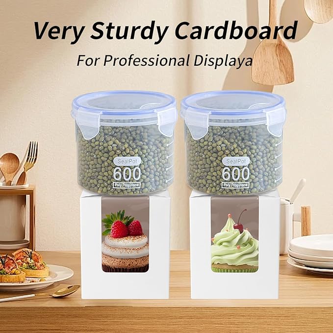 JCD 120Packs Cupcake Boxes - Image 4