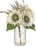 Silk Sunflowers Artificial Flowers by Oairse
