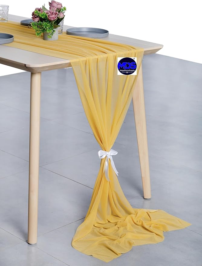 MDS Halloween Chiffon Table Runner - Image 3