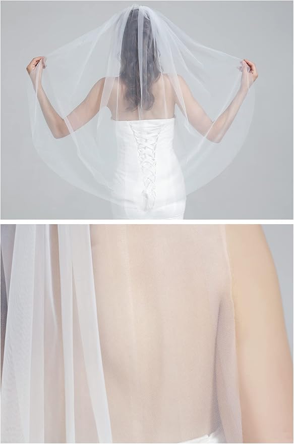 BEAUTELICATE Wedding Bridal Veil - Image 5