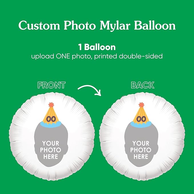 Big Dot of Happiness Personalized Party Time Happy Birthday Colorful Cone Hat - Image 3