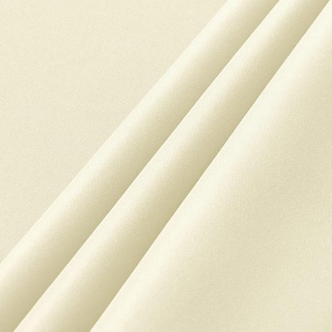 sancua 2 Pack Beige Tablecloth 54 x 54 Inch, Stain and Wrinkle Resistant Square - Image 6