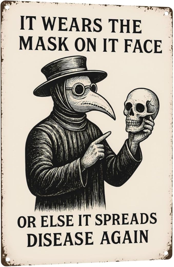 Funny Goth Bathroom Sign - Image 9