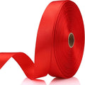 Red Ribbon 7/8 Inch 60 Yards Satin Craft Ribbon-Single Face Polyester Ribbon by Unknown
