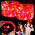 Red 12 Pack Light Up Party Favors Supplies, Bulk Glow Sticks Bracelet, Necklace by Unknown