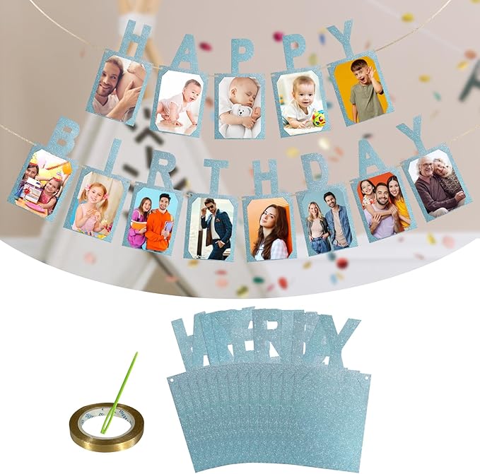 Birthday Photo Banner, Suitable by AVlovasd