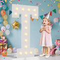 4FT Marquee Light Up Letters by LOBOOM