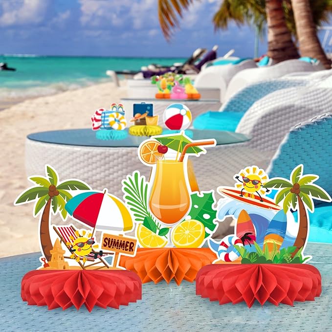 Beach Party Decorations Kit - Image 7