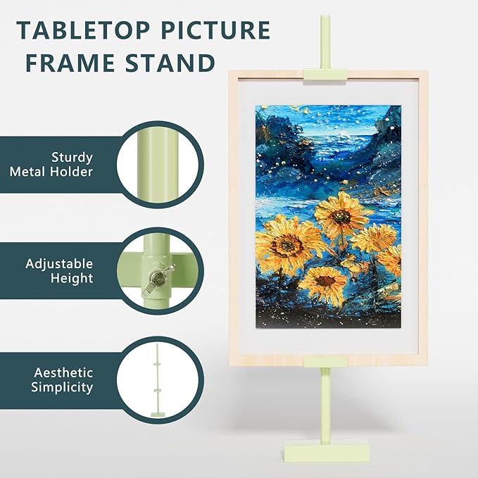 Tabletop Picture Frame Stand, Adjustable - Image 6