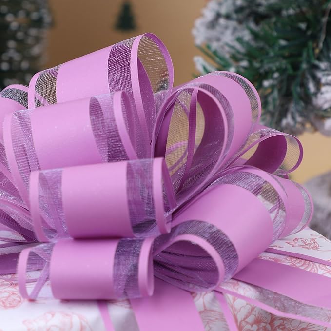 6Pcs 6inch Pull Bow Gift Wrapping, Pull Bow - Image 4