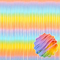 6 Pack Light Rainbow Foil Fringe Curtains Backdrop, 3.28 x 8.2 Ft Metallic by LANTIANCHEN