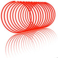 Glow Fever Glow Sticks Bulk 100ct 22'' Glow Necklaces by PartyDragonGlowFever