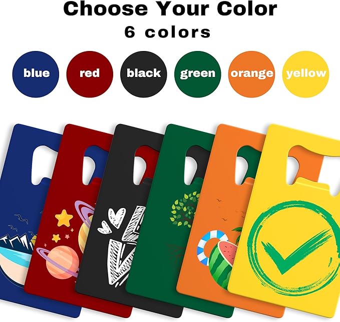 Personalized Credit Card Bottle Opener, Custom Stainless Steel Beer Bottle - Image 3