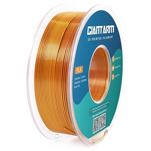 GIANTARM Dual Color PLA Filament, Silk PLA Filament 1.75mm +/-0.02mm, 1KG Spool - Image 2