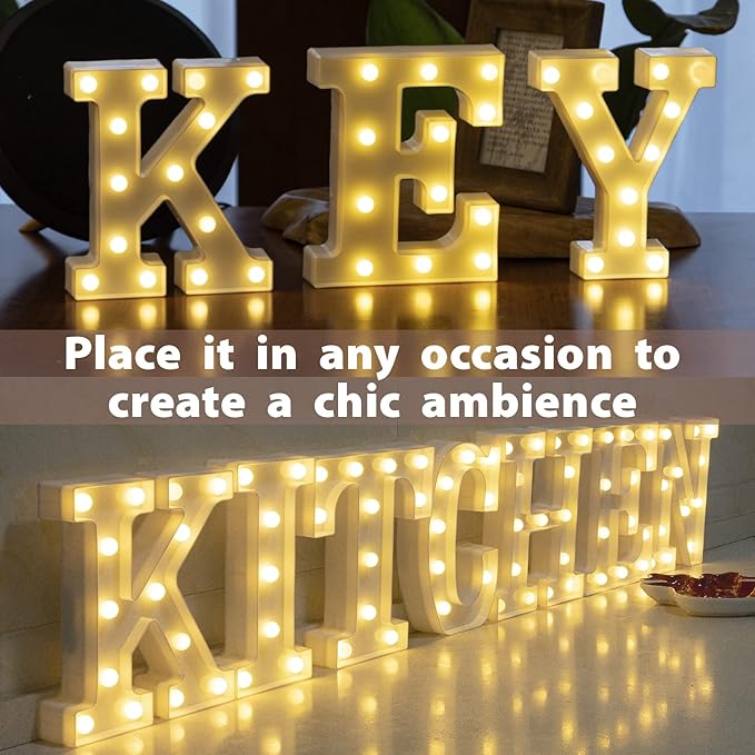 HXWEIYE LED Marquee Lights Sign - Image 6