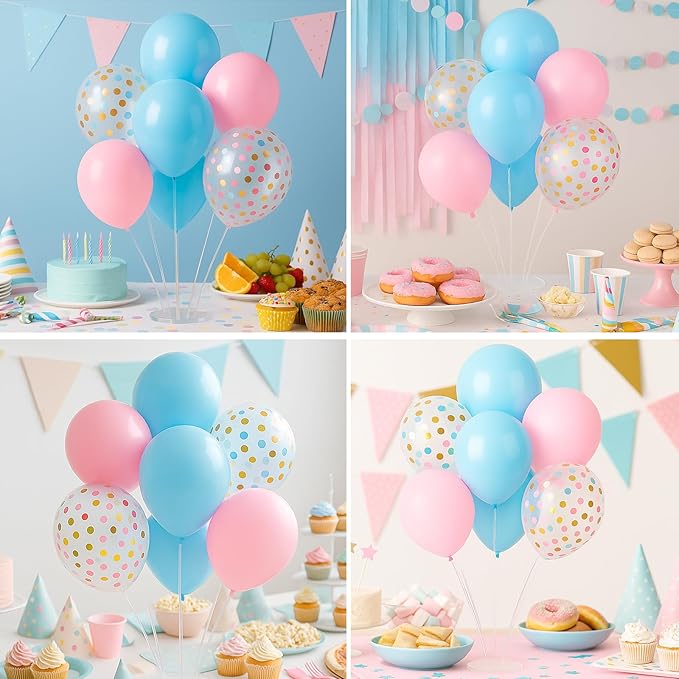 6pcs Balloon Stands Kit Table Centerpiece Table Decorations - Image 3