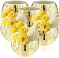 6 Pcs Disco Ball Vase, Glass Disco Ball Planter Mirror Disco Ball Decor Can Be by MXOYOXM