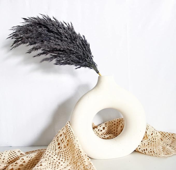 Black Pampas Grass for Home Decor - Image 7
