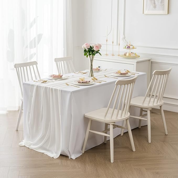 6Pack 9ft Chiffon Table Runner 14x108 Inch Sheer Romantic Table Runner - Image 7