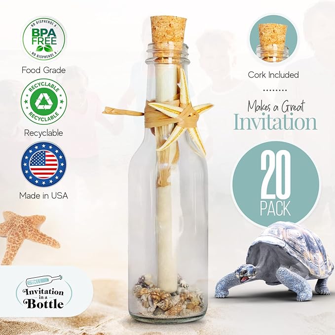 Plastic Bottles & Corks Set - Image 3