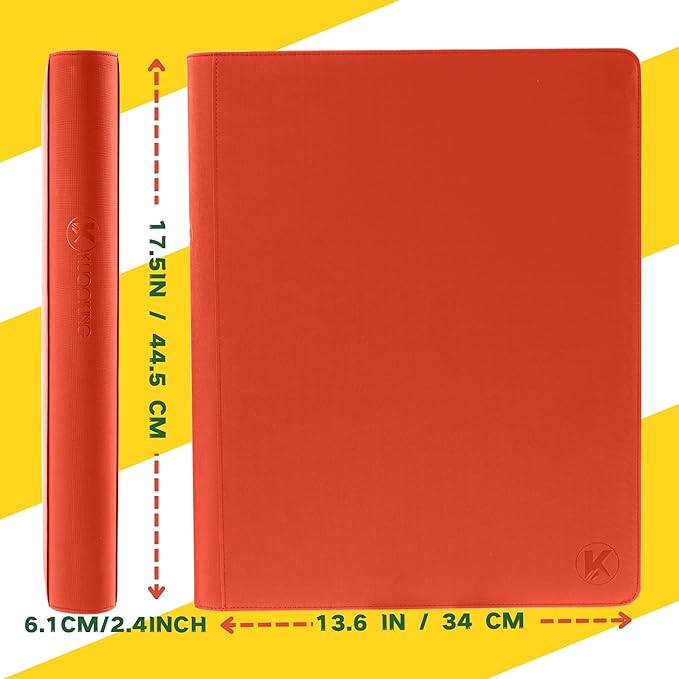1408+ Pockets Trading Card Binder, 16-Pocket Card Ablum Compatible - Image 6