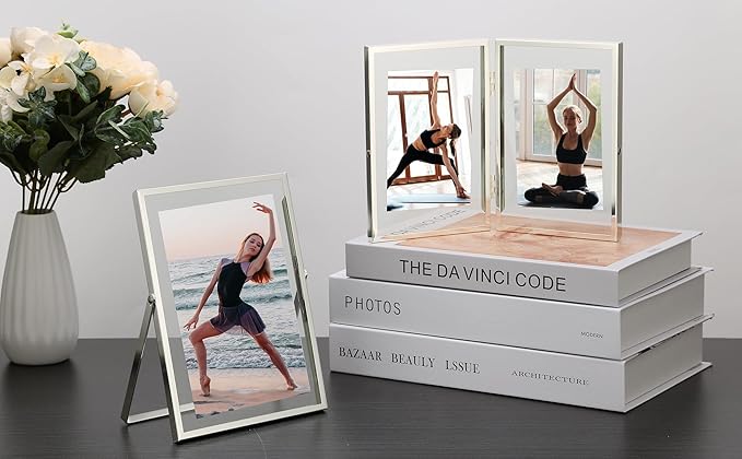 Silver 4x6''Double Floating Frame - Image 3