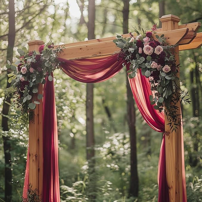 Wokceer Wedding Arch Draping Fabric - Image 7