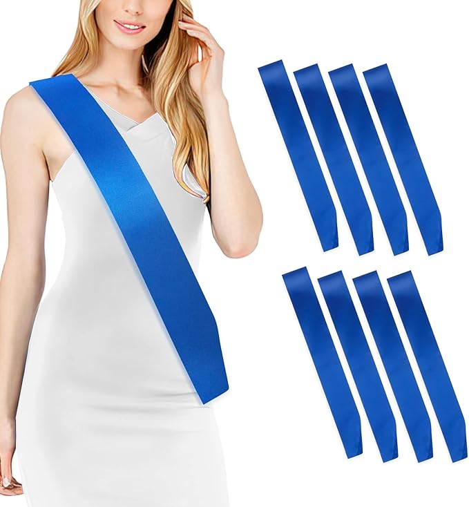 8 Pcs Satin Sash Set by Rinacci