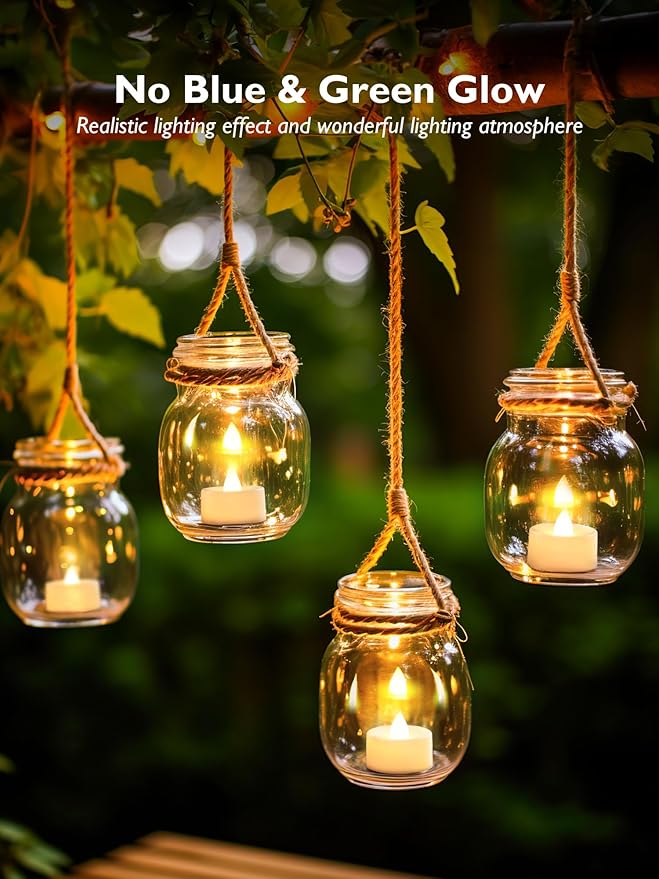 Beichi 100-Pack Flameless LED Tea Light Candles Bulk - Image 6