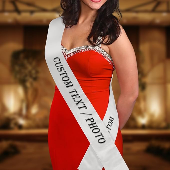Custom Sash, Personalized Birthday Sash - Image 7