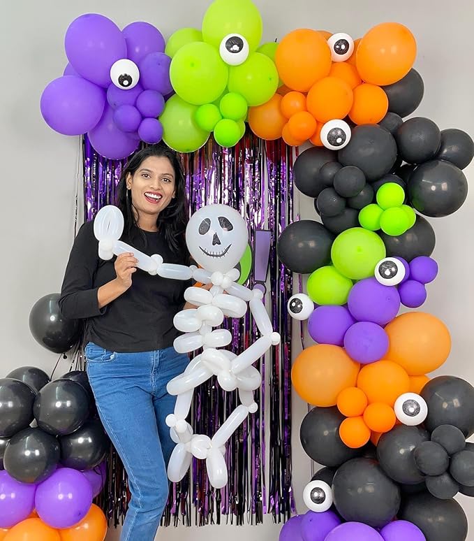 Halloween Balloon Arch Garland Kit, Halloween Decorations - Image 4