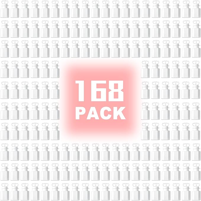 INSCRAFT 168 Pack Wedding Bubble, Bulk Party Favor - Image 2