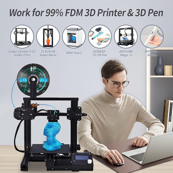 PLA Filament, Matte PLA, 3D Printer Filament, PLA Filament 1.75mm Dimensional - Image 5