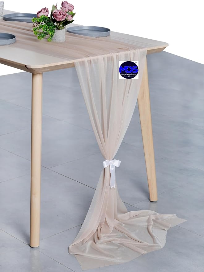 MDS Halloween Chiffon Table Runner - Image 3