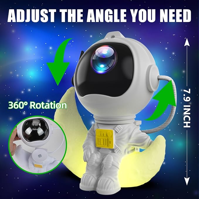 Astronaut Galaxy Projector Night Light Star - Image 4