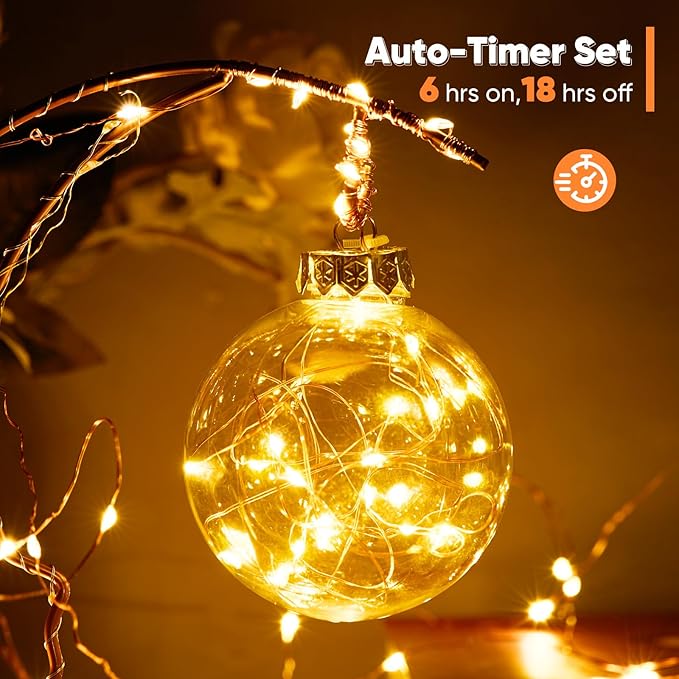 1 Pack 16.4 Ft. Battery Operated Outdoor String Lights - Image 6