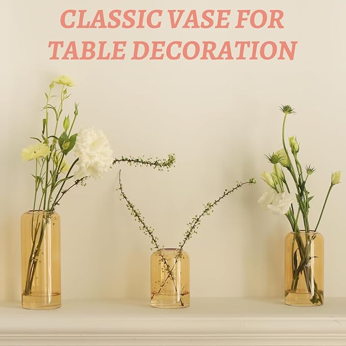 24pcs Glass Bud Vases Set, Small Vases - Image 6