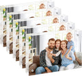 5x7 Acrylic Picture Frames 5 Pack, 10+10MM Premium Acrylic Photo Frame Magnetic by Unknown
