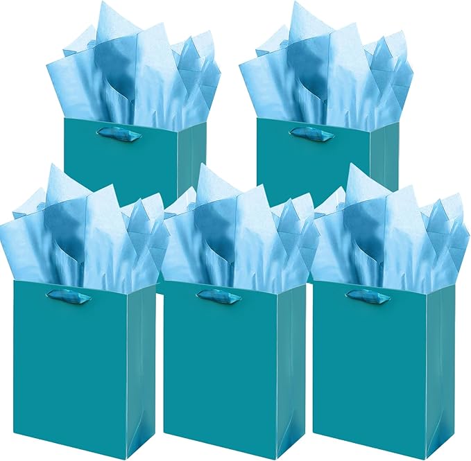 Gcardist Denim Blue Gift Bags by Gcardist