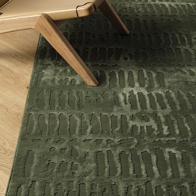 Revival Rugs Shell 9'2"x12'2" Washable Area Rug - Image 6