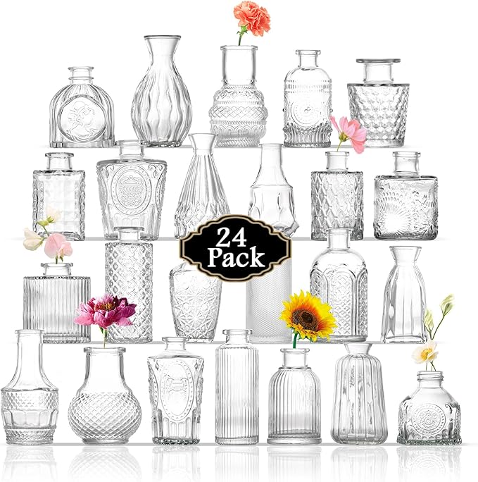 Bud Vases in Bulk 24, Small Vase by ROLLSCERAY