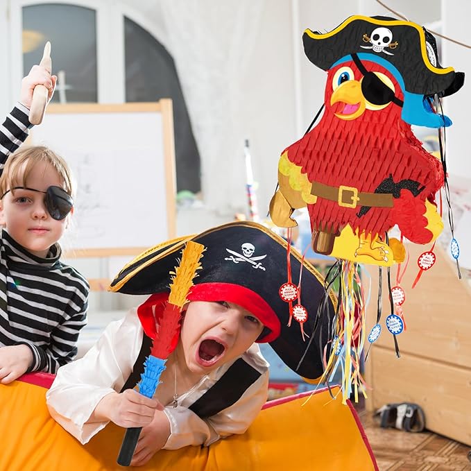 WERNNSAI Foldable Pirate Pinata - Image 6