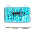Kasvan Blue Mix Sugar Sprinkles by KASVAN