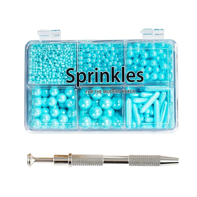 Kasvan Blue Mix Sugar Sprinkles by KASVAN
