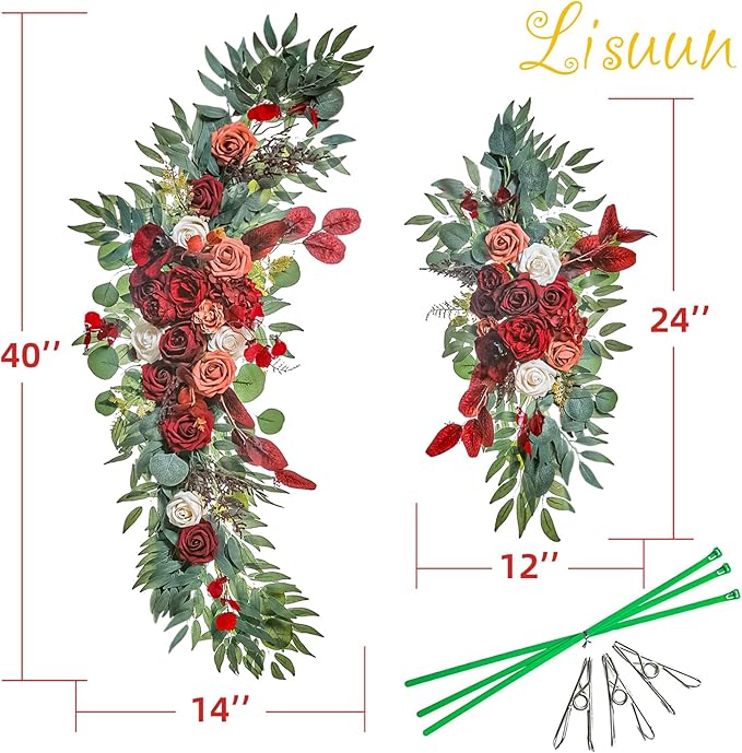 Wedding Arch Flowers, Artificial Flowers - Image 6